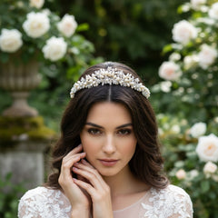 Valentina Luxe Pearl Tiara - SASSB - Tiara 10
