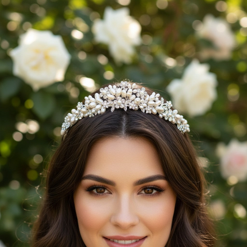 Valentina Luxe Pearl Tiara - SASSB - Tiara 10