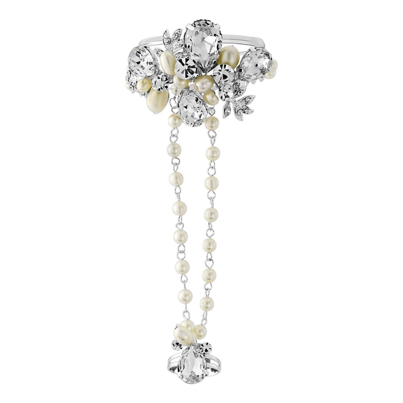 luxe Pearl Hand Bracelet - SASSB  BR19