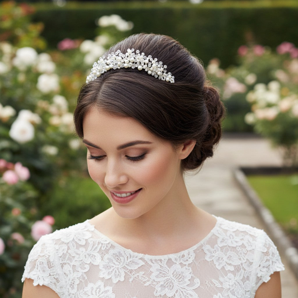 Marietta Luxe Pearl Tiara - Tiara 11  - SASSB
