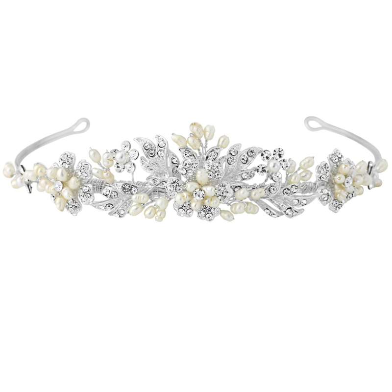 Bethany Crystal Luxe Tiara - 8- SASSB