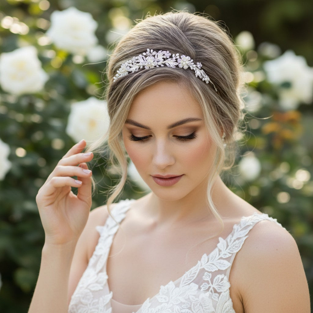 Bethany Crystal Luxe Tiara - 8- SASSB