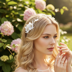 ANAIS Bohemian Chic Headpiece HP7- SILVER - SASSB