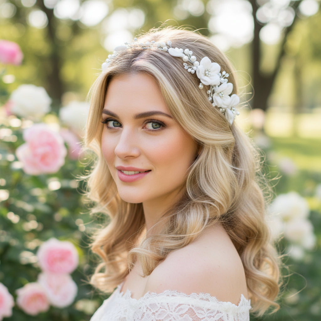 ANAIS Bohemian Chic Headpiece HP7- SILVER - SASSB