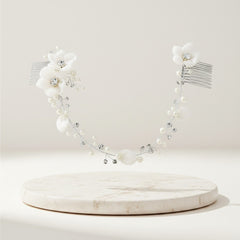 ANAIS Bohemian Chic Headpiece HP7- SILVER - SASSB