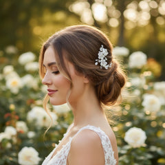 Evelina - Floral Treasure Hair Comb - HC23 SASSB