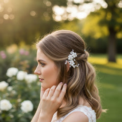 Evelina - Floral Treasure Hair Comb - HC23 SASSB