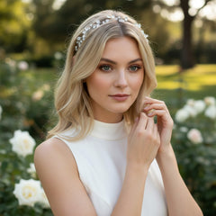 Crystal Chic Hairvine -HP28  SASSB - Clear