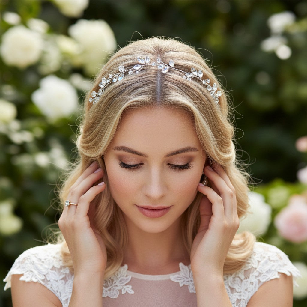Crystal Chic Hairvine -HP28  SASSB - Clear