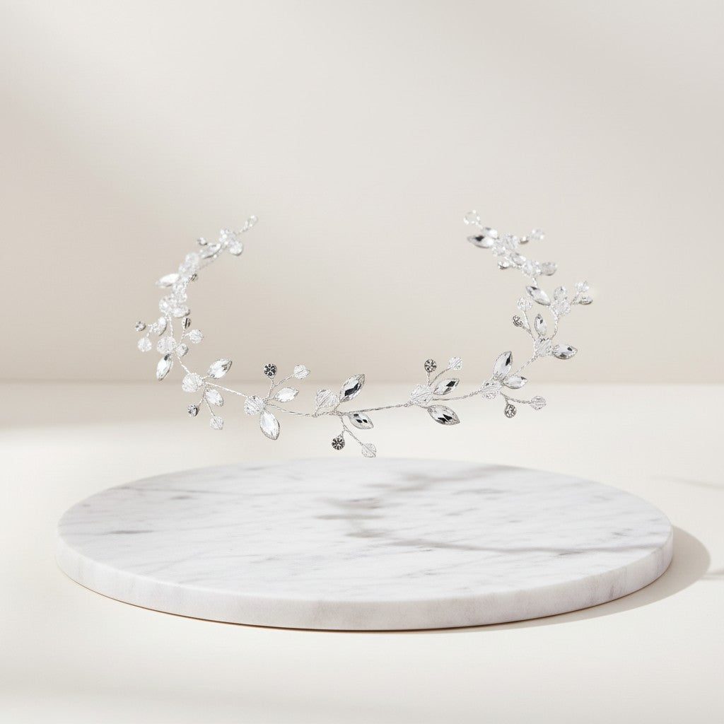 Crystal Chic Hairvine -HP28  SASSB - Clear