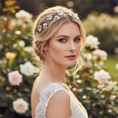 Chic Freshwater Pearl Hairvine HP27 Ivory SASSB