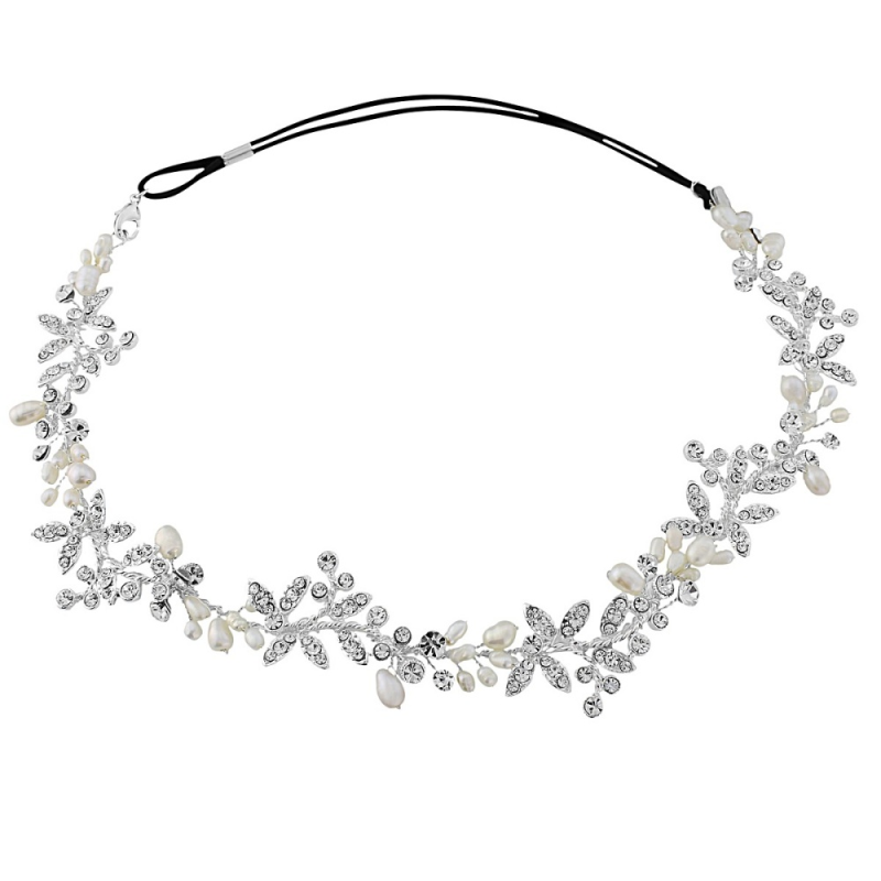 Luxe Embellished Hairvine  HP8 - SASSB - IVORY