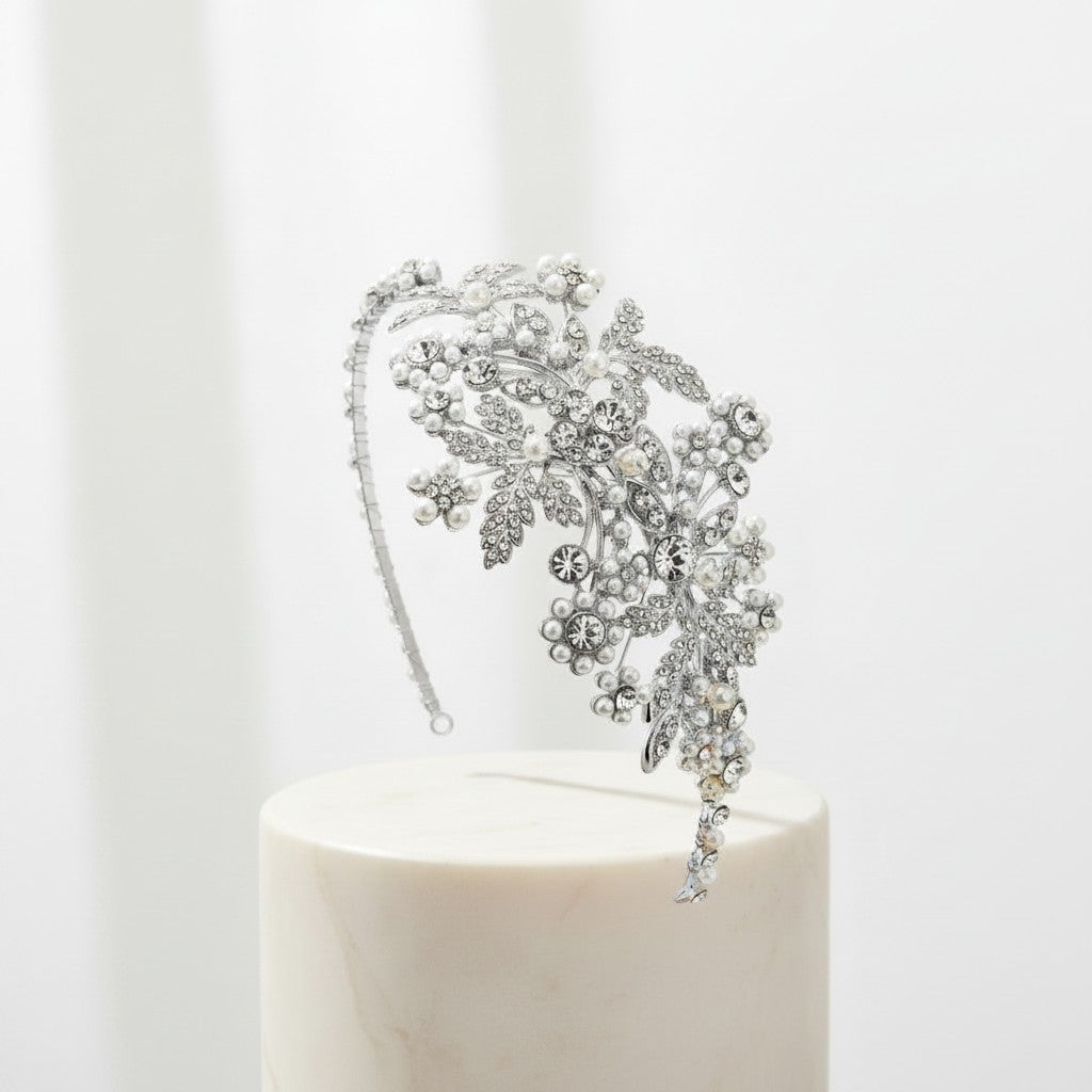 ROSALIE - Pearl Enchantment Headband - HDB28 - SassB