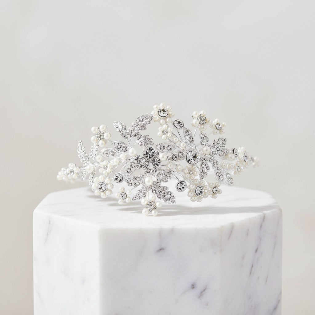 ROSALIE - Pearl Enchantment Headband - HDB28 - SassB