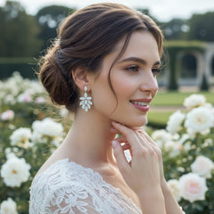 Cubic Zirconia Collection - Starlet Divine Earrings -ER331