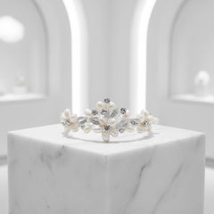 Divine Pearl Bracelet - Ivory - SASSB -BR12