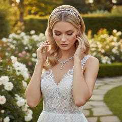 Crystal Shimmer Tiara Set - Elite