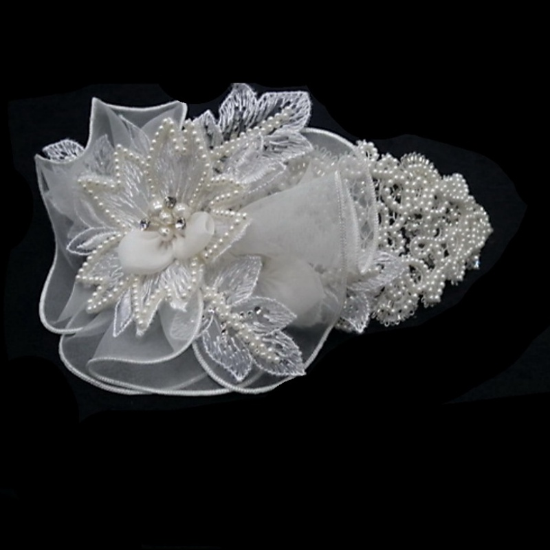 BRIANNA - Chic Headpiece - Ivory -HP16 SASSB