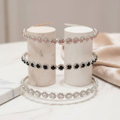 ATHENA COLLECTION - CRYSTAL HEADBAND SET - DAINTY DIVA AHB236