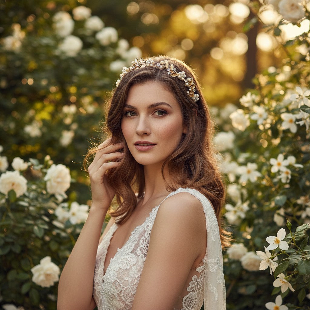 ATHENA COLLECTION - GOLD VINTAGE VINE - AHB238
