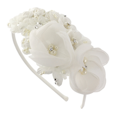 Melina Beauty Hair Band - SASSB Ivory HDB32