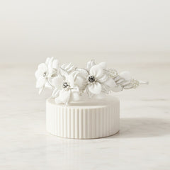 Marlene Vintage Charm Hair Band - Ivory SASSB HDB33