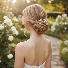 ATHENA COLLECTION - LUXE HAIR PIN SET - IVORY