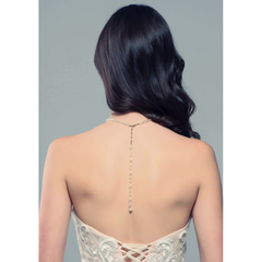 SASSB COLLECTION - Chic Back Drop Necklace - BN2a