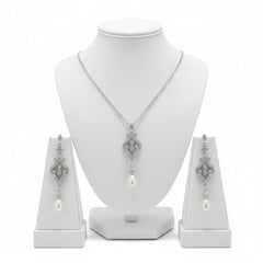 Cubic Zirconia Collection - Enchanting Necklace Set - CZNK23
