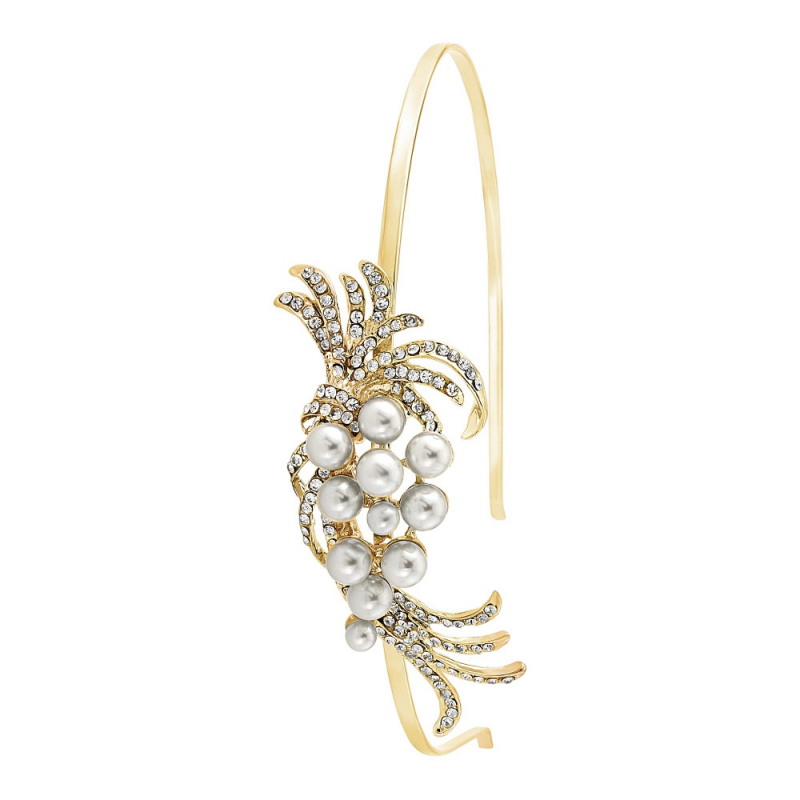 Chic Pearl Headband - AHB 1 GOLD