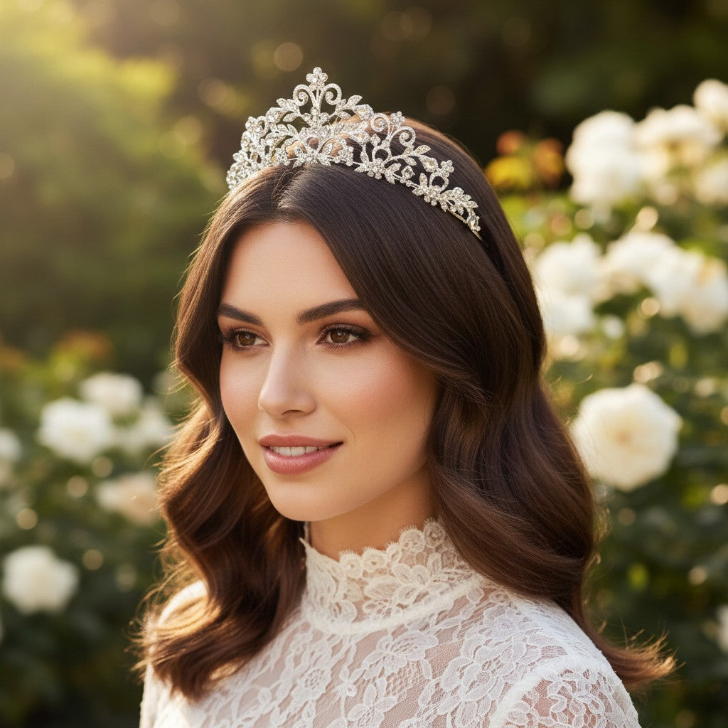Rochelle Enchantment Tiara - CLEAR - SASSB Tiara 13