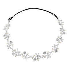 Marielle - Pearl Garland Headpiece - IVORY - SASSB