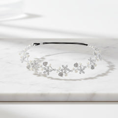 Marielle - Pearl Garland Headpiece - IVORY - SASSB