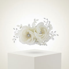 BLOSSOM HEADPIECE - Luxe Crystal Hair Comb -HC26 SASSB