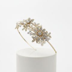 SCARLETT HEADBAND 14K GOLD (HDB9)- SASSB
