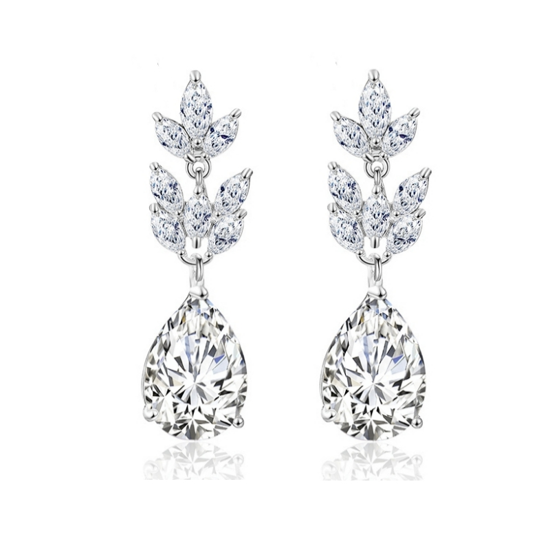 Cubic Zirconia Collection - Starlet Chic Earrings - CZER368