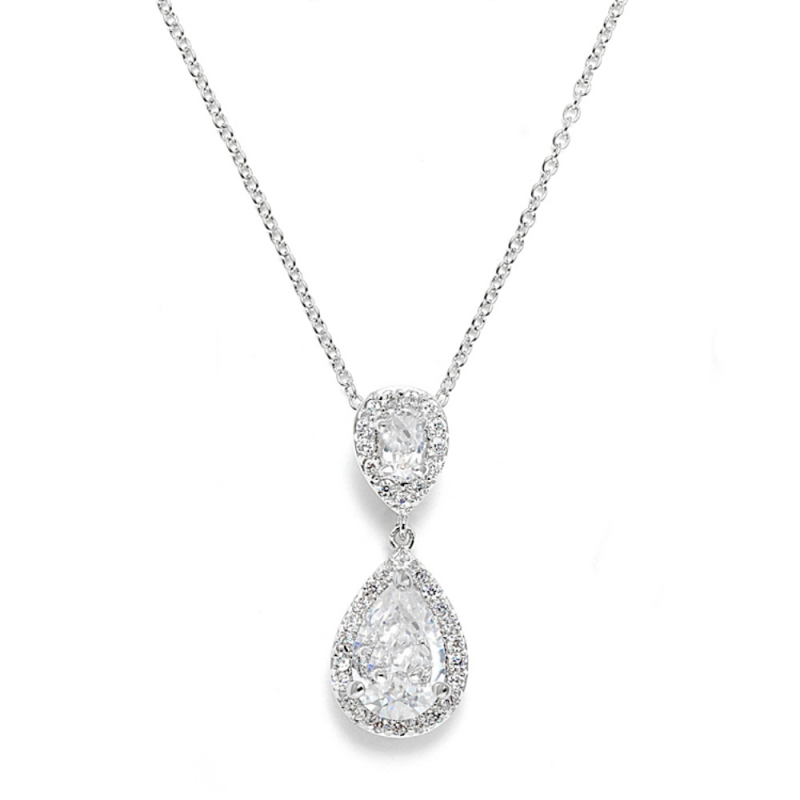 CUBIC ZIRCONIA COLLECTION - CHIC NECKLACE - CZNK38