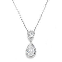 CUBIC ZIRCONIA COLLECTION - CHIC NECKLACE - CZNK38