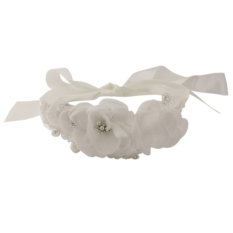 Chic Bridal Sash - Ivory - Sash 8