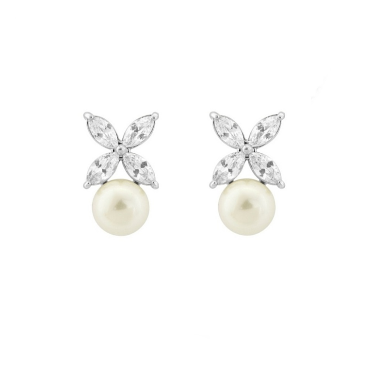 Cubic Zirconia Collection - Simply Chic Necklace Set - CZNK45