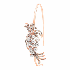 Chic Pearl Headband - AHB 1  ROSE GOLD