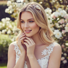 Chic Pearl Headband - AHB 1 GOLD