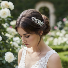 Glam Gatsby Style Comb - (SILVER) HC151