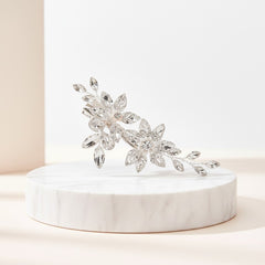 ATHENA COLLECTION - CRYSTAL FLOWER CLIP - CLIP780