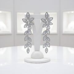 CUBIC ZIRCONIA COLLECTION - CRYSTALLURE CHANDELIER EARRINGS - CZER478