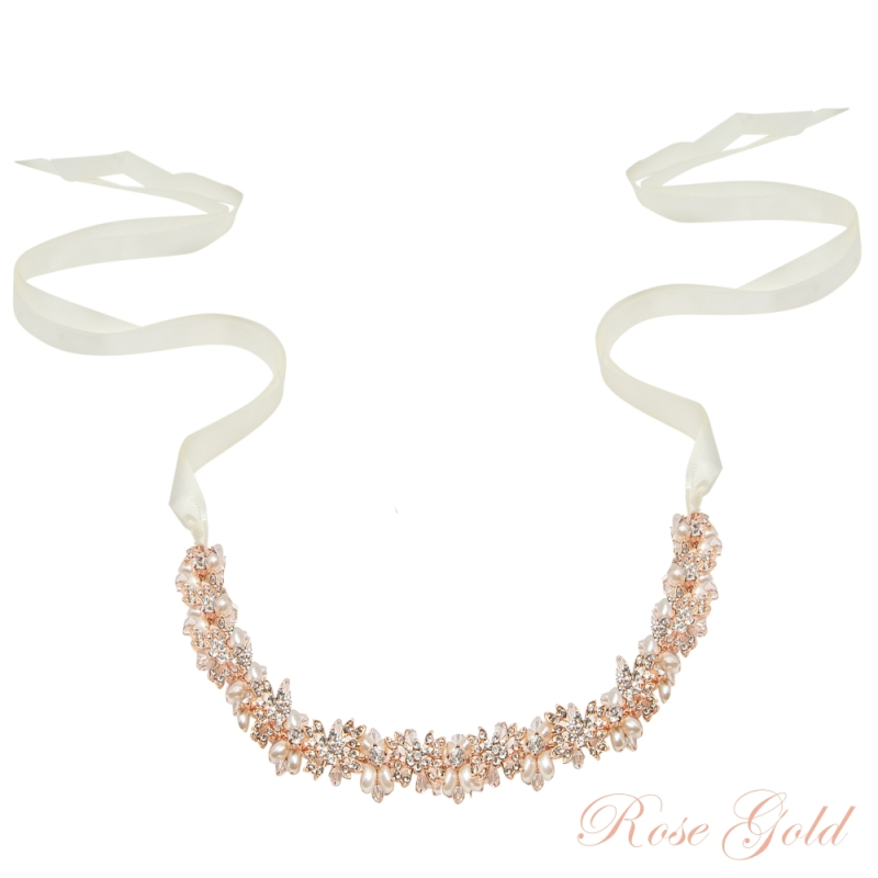 ATHENA COLLECTION - EVA CHIC HAIR VINE - HP159 - ROSE GOLD
