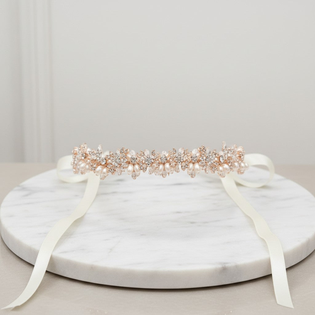 ATHENA COLLECTION - EVA CHIC HAIR VINE - HP159 - ROSE GOLD