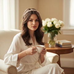 ATHENA COLLECTION - EVA CHIC HAIR VINE - HP159 - SILVER