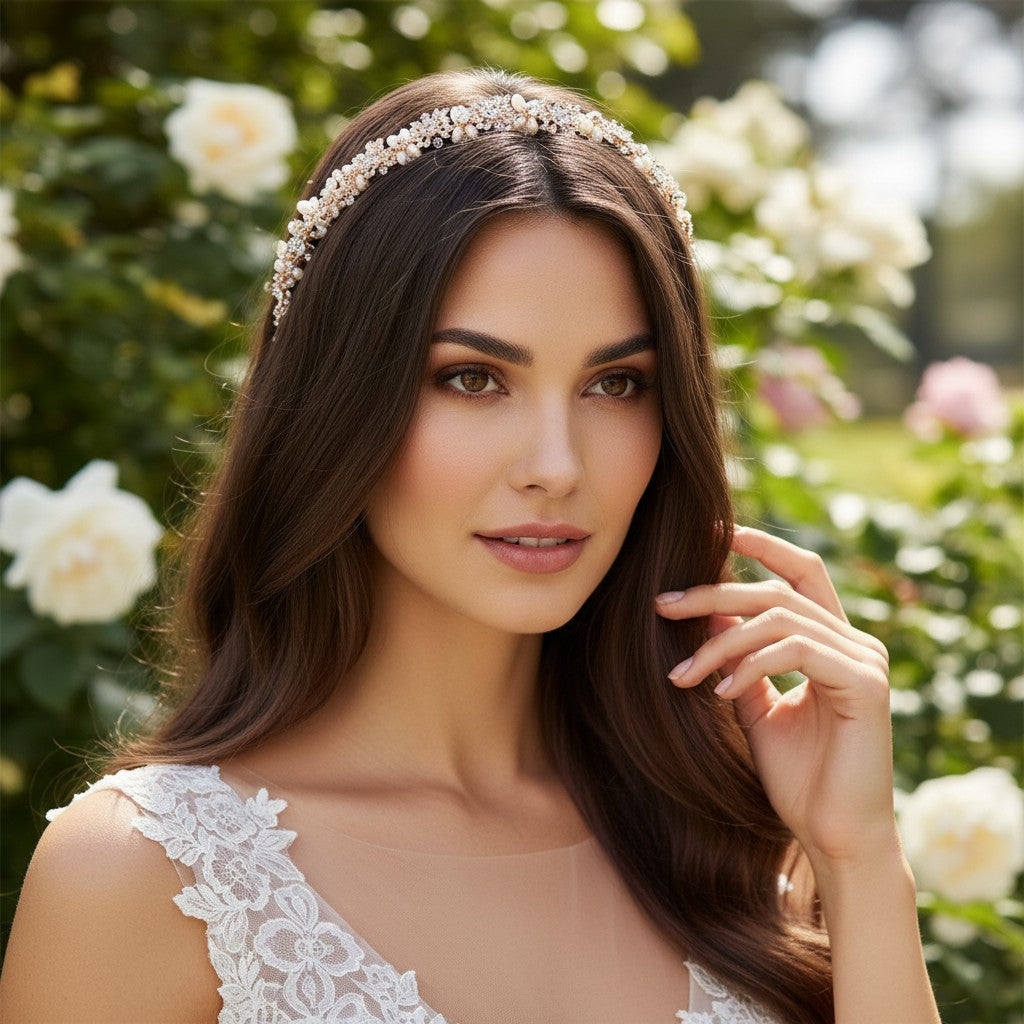 ATHENA COLLECTION - EVA CHIC HAIR VINE - HP159 - ROSE GOLD