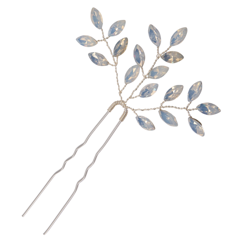 ATHENA COLLECTION - GLITZY GLAM HAIR PINS - OPAL (HP40)